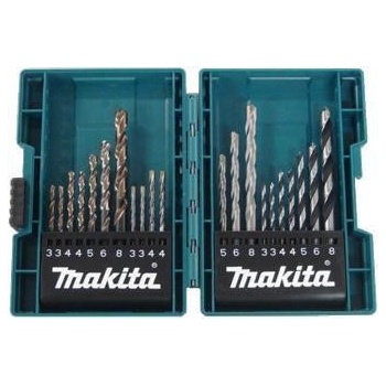 Makita sada vrtákov do kovu/dreva/muriva 3-8mm (po 1), 21ks B-44884
