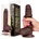 INTOYOU LikeTrue Slidy Sliding-Skin Realistic Dual Layer Dildo 7" Brown