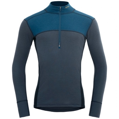 Devold Lauparen Merino 190 Zip Neck Man Размер: M / Цвят: тъмно син