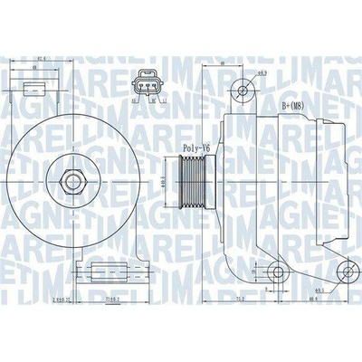 generátor MAGNETI MARELLI 063731931010