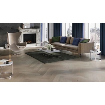 Трислоен паркет Дъб Marzipan Muffin Herringbone 130mm