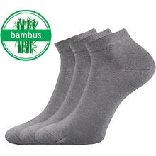 Lonka ponožky Desi 3 pár světle šedá