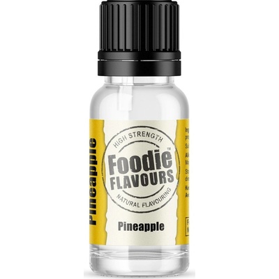 Foodie Flavours Prírodné koncentrované aróma 15 ml ananás
