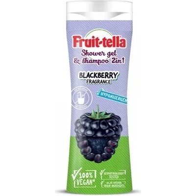 Fruit-tella sprchový gel a šampon Ostružina 300 ml