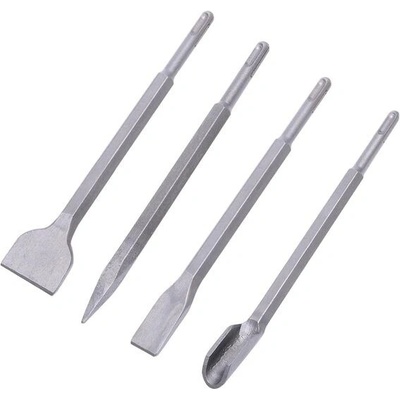 Sada 4 sekáčů SoeUyd SDS-plus, sekáč na dlaždice SDS plus, sekáč SDS Vysoce kvalitní, demoliční a – Zboží Mobilmania