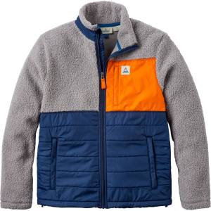 Passenger Мъжко поларено яке Passenger Born Explorer Recycled Polar-Lined Sherpa Fleece Fleece jacket - Steel Grey - размер M (005-6071-0412)