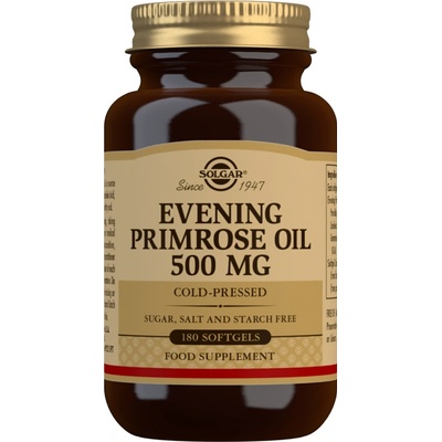 Solgar Pupalkový olej 500 mg 180 kapslí
