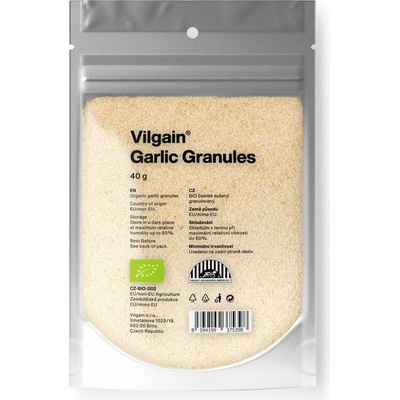 Vilgain Česnek granulovaný BIO 40 g – Zboží Dáma