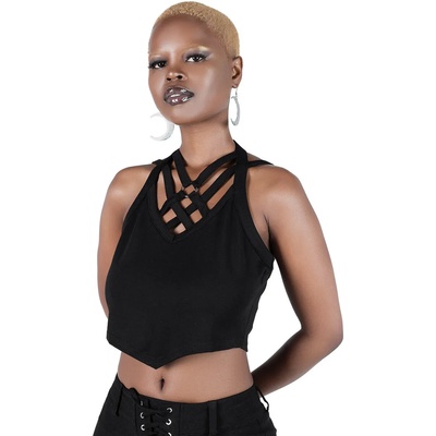 KILLSTAR дамски потник KILLSTAR - Requiem Vest - Черен - KSRA003499