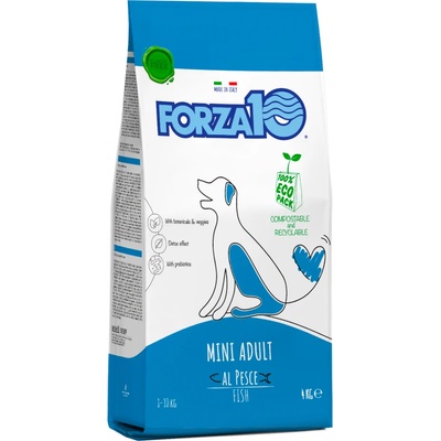 FORZA10 4кг Mini Maintenance Forza 10, суха храна за кучета - с риба