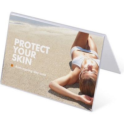 Jansen Display Plexi stojánek typu A na šířku A6 148 x 109 mm – Zboží Dáma