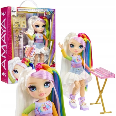 MGA Rainbow High Junior Fashion v rockové kapele Amaya Raine