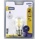 Xavax LED Filament žárovka E27 4 W =40 W tvar kapky teplá bílá