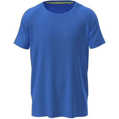 Stedman mesh raglan st8410 / Мъжка спортна риза раглан - френско синьо (st8410brrl)