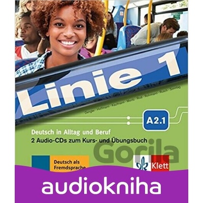 Linie 1 (A2.1) – 2CD z. Kurs/Übungsbuch - Klett