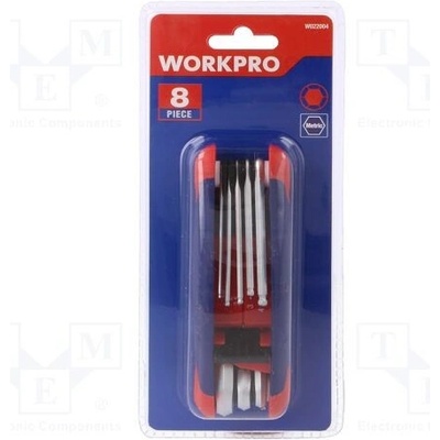 Workpro klíč imbus chrom-vanadová ocel W022004