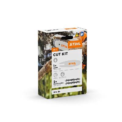 STIHL CUT KIT 1: Sada vodící lišty a pilových řetězů pro GTA 26