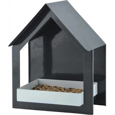 Esschert Design Kŕmidlo pre vtáky Easy 23 x 19 x 12 cm kov čierna
