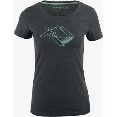 ALPINE PRO Тъмно сива дамска тениска ALPINE PRO Kefada ALPINE PRO | Siv | ЖЕНИ | XS