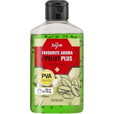 Carp Zoom Booster Favourite Aroma Liquid Pellet Plus Pistácia 200 ml
