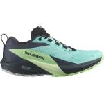 Salomon Маратонки Salomon Sense Ride 5 GoreTex Women's Trail Running Shoes - Blue/Green
