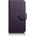 ICARER Флип кейс 2в1 от естествена кожа iCarer Wallet Case за iPhone 14, Anti-RFID, тъмнолилав, (WMI14220725-DP) (WMI14220725-DP)
