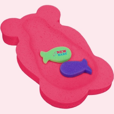 New Baby Penová podložka maxi medveď červená