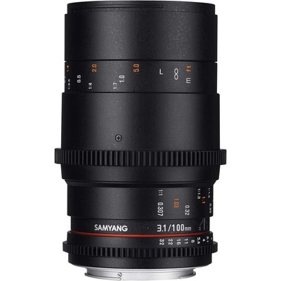 Samyang 100mm T3.1 VDSLR ED UMC Macro Nikon F-mount