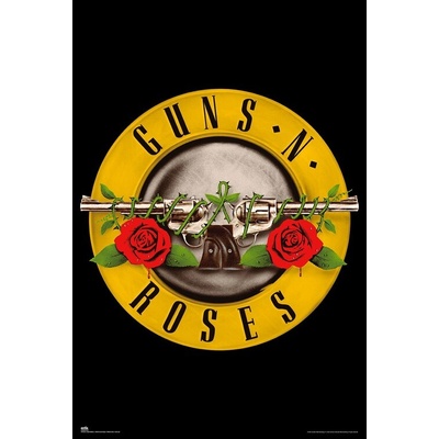 Plakát, Obraz - Guns'n'Roses - logo, 61 × 91.5 cm