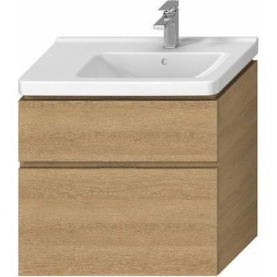 Jika Cubito Pure Skrinka s umývadlom 75 cm pravý dub