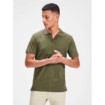 JACK & JONES Поло в цвят каки Jack & Jones Jack & Jones | Zelen | МЪЖЕ | L