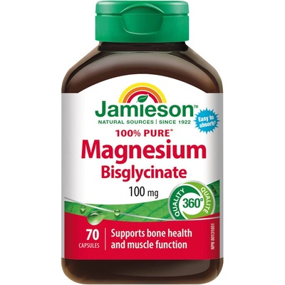 Jamieson Horčík bisglycinát 100 mg 70 kapsúl