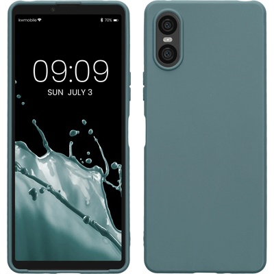 kwmobile kryt na mobil Sony Xperia 10 VI tmavě modrá Arctic Night