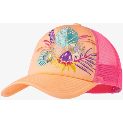 Buff Trucker Cap JR - neottia coral