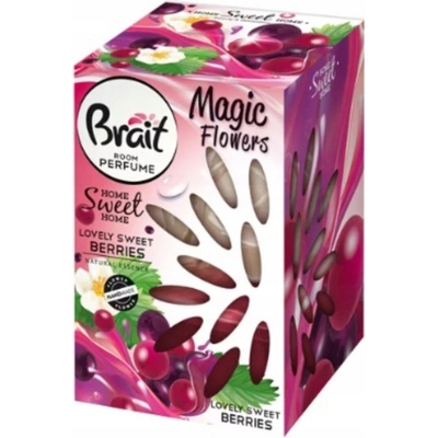 Brait Osviežovač vzduchu dekoratívny Magic Flowers - Sladké bobule 75 ml