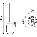 Nimco Unix Toaletní WC kartáč UN 13094KU 26