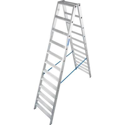 Двустранна стълба за интензивна употреба Krause Stabilo 2x12 (07124784)