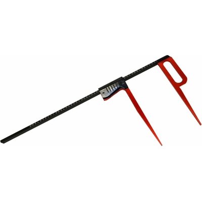 Lesnická průměrka KINEX Red&Black LINE 500 mm (dělení 5 mm), ČSN 25 1277
