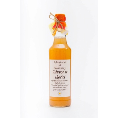 Sedmikráska bylinný sirup Zázvor se skořicí 0,5 l