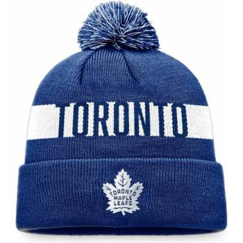 Fanatics pánská Zimní čepice Toronto Maple Leafs Fundamental beanie Cuff with Pom