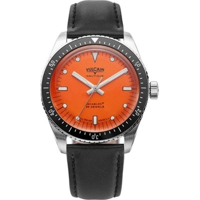 Vulcain Skin Nautique Orange Black Plain