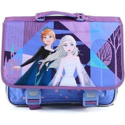 Curerůžová Disney Frozen Ledové království Anna & Elsa fialový polyester