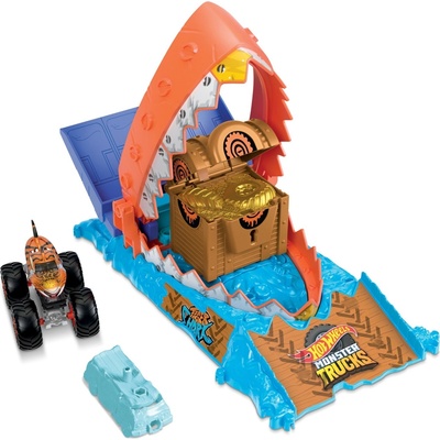 Mattel Hot Wheels Monster trucks aréna Závodná výzva herný set Tire Press Challenge