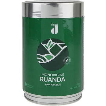 Danesi caffe Ruanda Monoorigine 100% Арабика 250g консерва смляно кафе