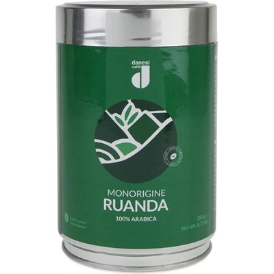 Danesi caffe Ruanda Monoorigine 100% Арабика 250g консерва смляно кафе