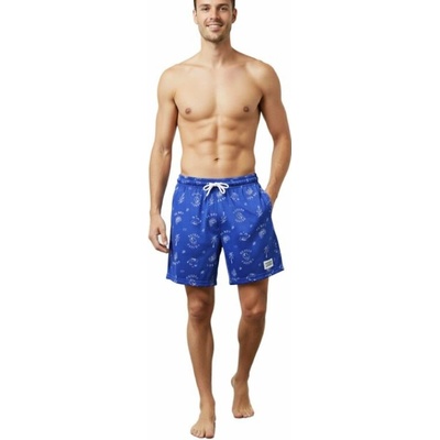 Scotch&Soda Printed Mesh Bright Blue
