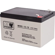 MW Power 12V 12Ah MWS 12-12