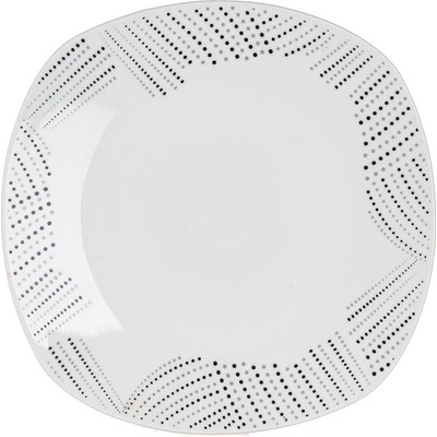 Banquet talíř mělký 25 cm CHARME dekor porcelánový
