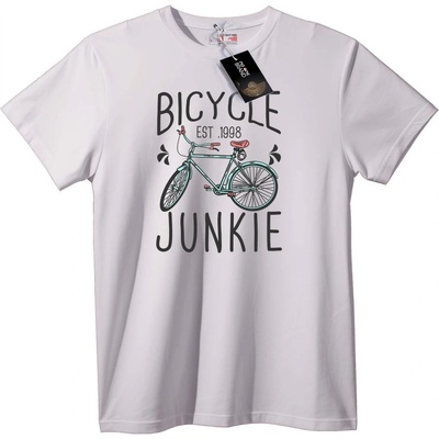 NOONEBRAND Тениска Bicycle Junkie - 2XL, Black
