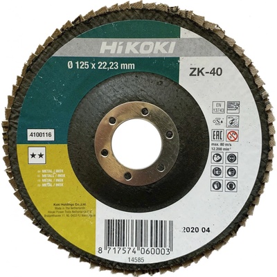 Hikoki Brúsny lamelový kotúč 125 mm 4100116